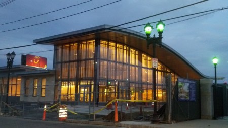 New library on Bremen Street, EB