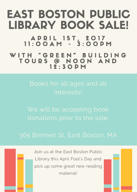 BookSale 2017 East Boston Library