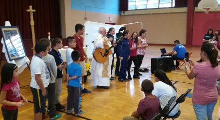 Fr. John Celebrates Mass2015-0926