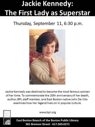 Jackie O Talk at EBBPL