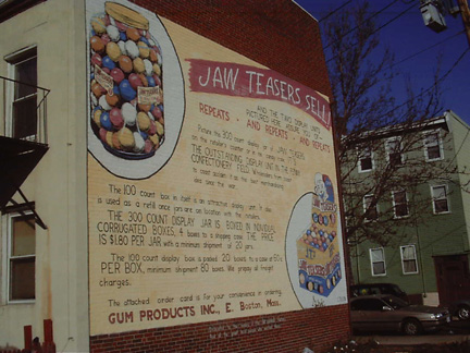 Gumball Mural Tauson East Boston Date Unknown